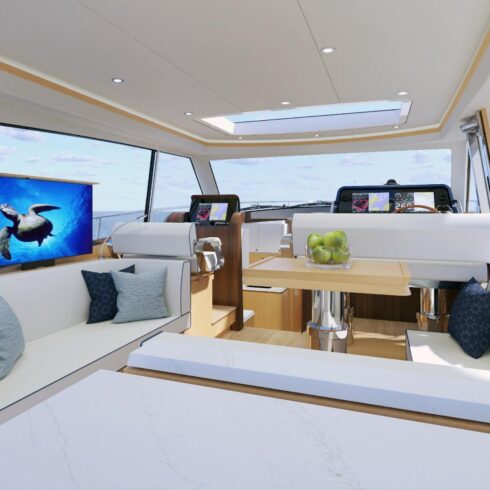 BB52 Helmdeck forward view