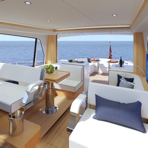 BB52 Helmdeck aft view