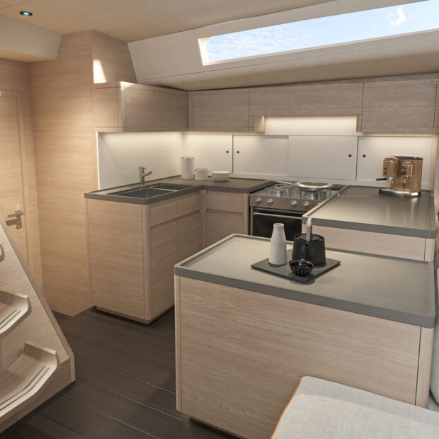 Grand Soleil 65 Performance Galley