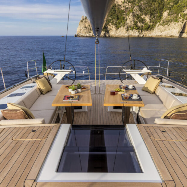 Grand Soleil 72 Performance Aft Deck