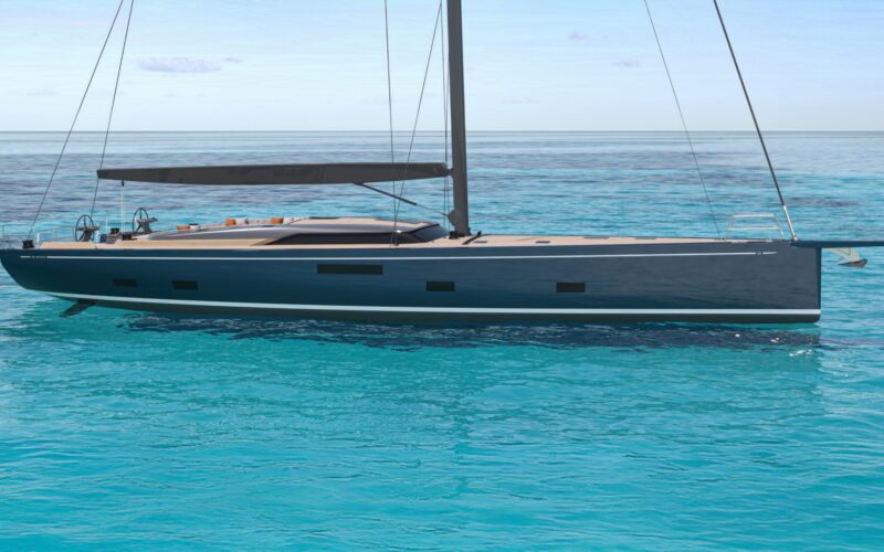 Grand Soleil 80 Long Cruise starboard beam