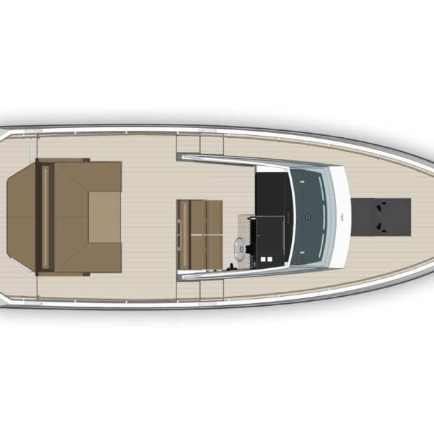 Delta 26 Open layout