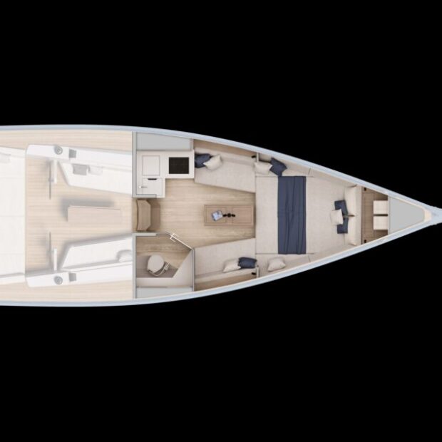 Grand Soleil Blue Interior