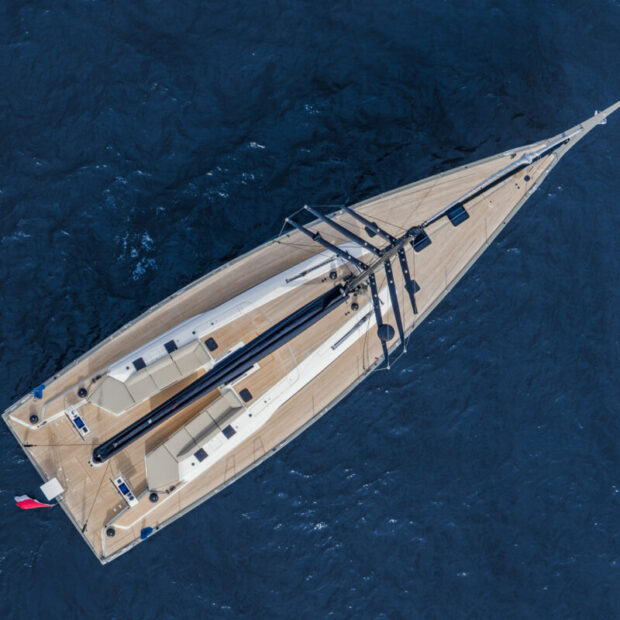 Grand Soleil 65 Performance from above