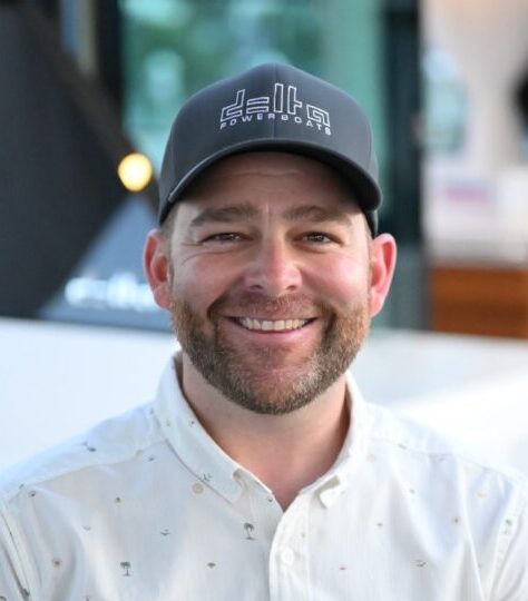 Brett with Delta hat