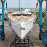 Grand Soleil 80 Long Cruise first launch bow