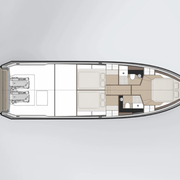 Delta 48 Adventure Interior Diagram